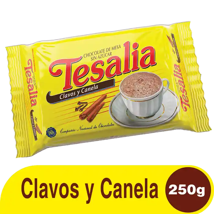 Tesalia Chocolate Con Clavos Y Canela.