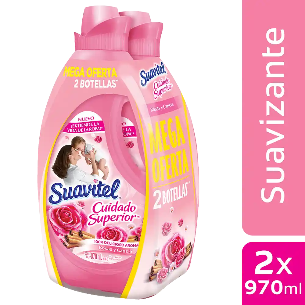 Suavitel Suav Suavitel Rosa y Canela 2x