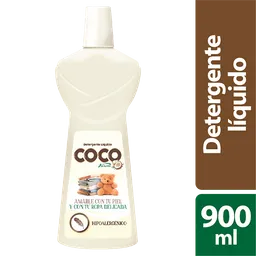 Detergente Liquido Coco Varela 900Ml Botella
