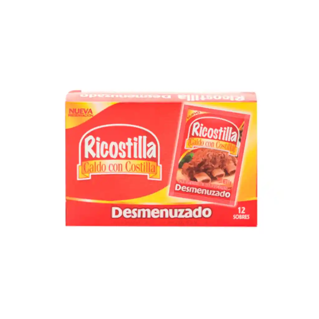 Ricostilla Caldo con Costilla Desmenuzado