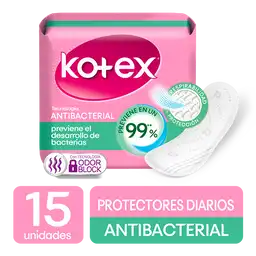 Kotex Protector Diario Antibacterial