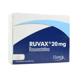 Humax Pharmaceutical 20 Mg 30 Tabletas Hp