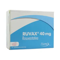 Humax 40 Mg 30 Tabletas Hp