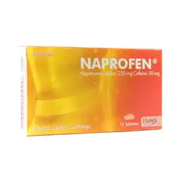 Naprofen Tabletas (220 mg) (50 mg)