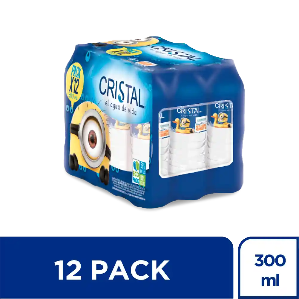 Agua Cristal Minions