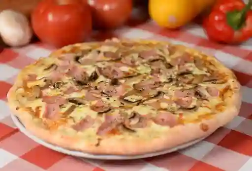 Pizza Jamón - Champiñones
