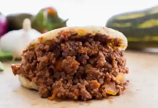 Ground Beef Arepa