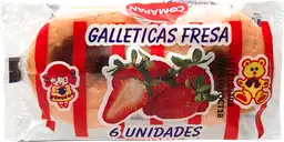 Comapan Galleticas De Fresa x 6 Unidades