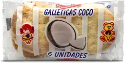 Comapan Galleticas De Coco x 6 Unidades