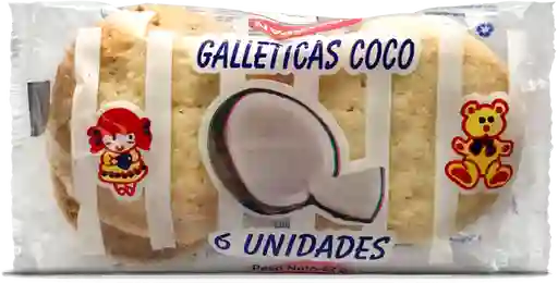 Comapan Galleticas De Coco x 6 Unidades