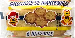 Comapan Galleticas De Mantequilla x 6 Unidades