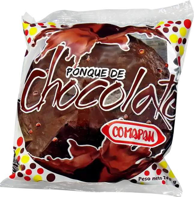Comapan Ponqué Chocolate Redondo