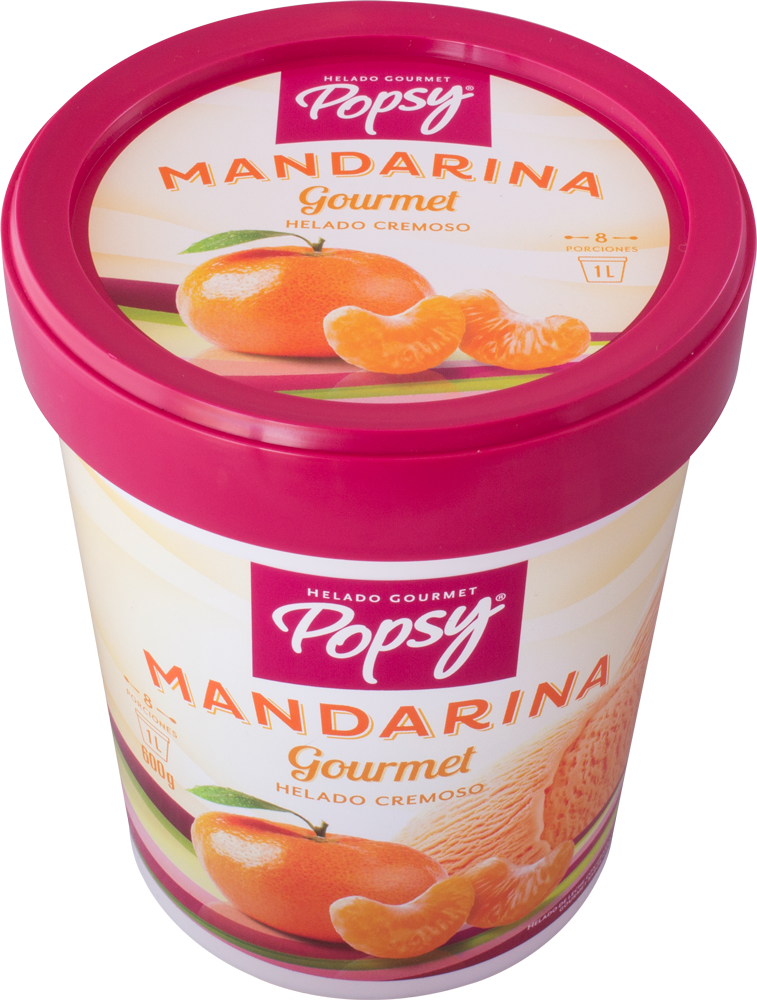 Helado Mandarina Gourmet