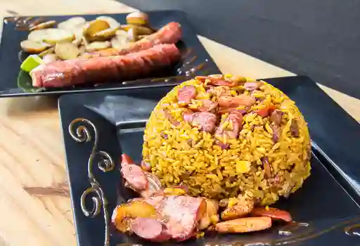 Arroz Paisa de la Montaña Familiar (6 Personas)