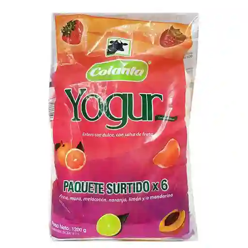 Colanta yogurt surtido