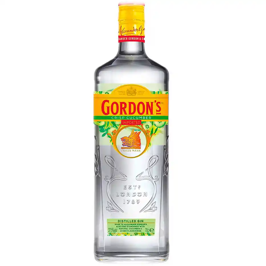 Gordons Crisp Cucumber Ginebra