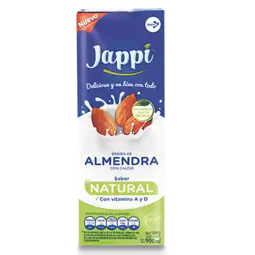 Jappi Bebida Alm Tetra Nat 900Ml