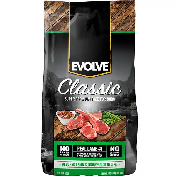 Evolve Dog Classic Lamb X28lb - 12.7 Kg