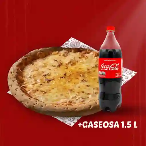 Pizza 3 Quesos Grande