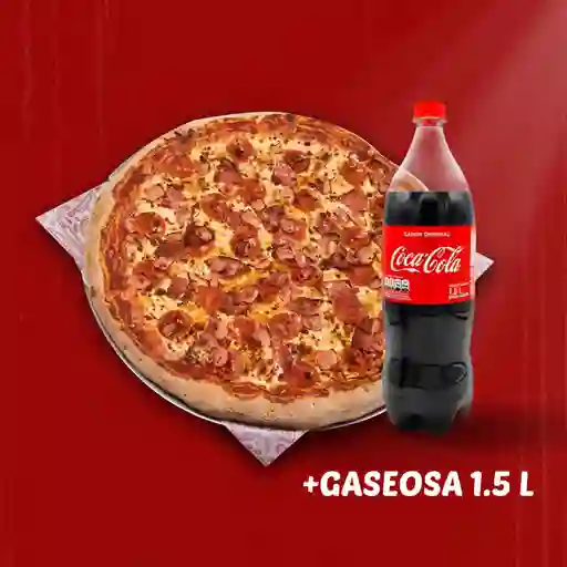 Pizza 5 Carnes Grande