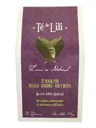 Te de Lili té Verde Con Regaliz Jengibre Anís y Menta