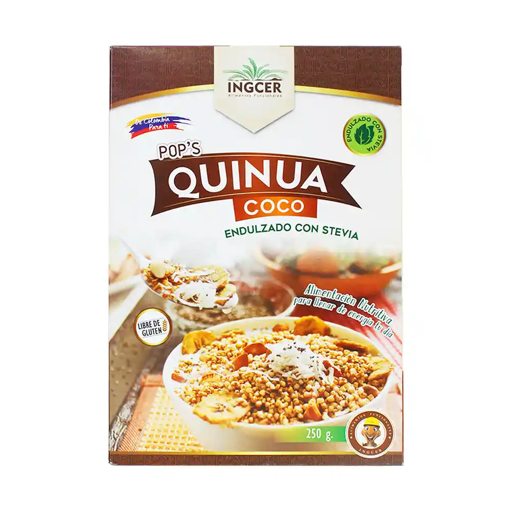 Ingcer Quinua Con Coco Endulzado Con Stevia