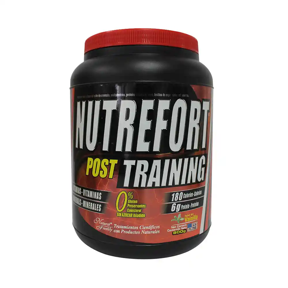 Nutrefort Proteina Vainilla Training X 800Gr