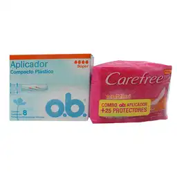 Carefree Ob Tampones Más Protectores 2 Unidades