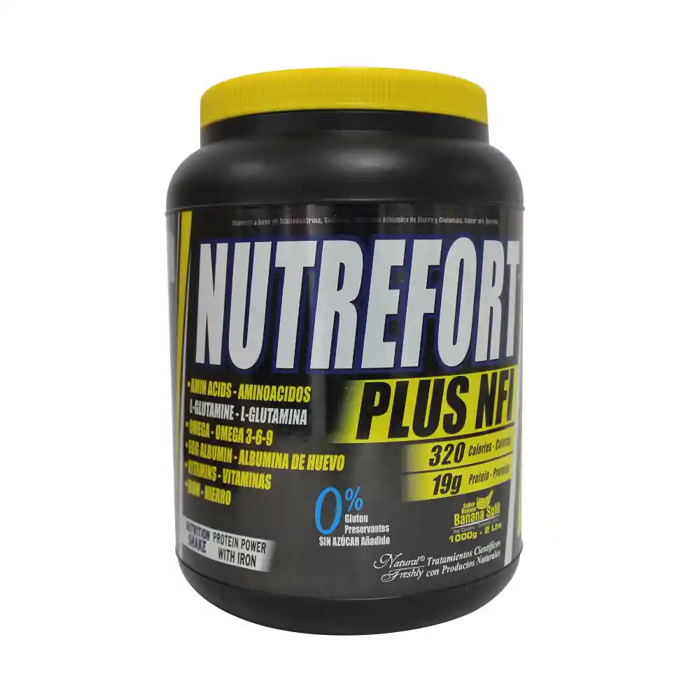 Nutrefort Plus Natural Freshly Proteina Banana Nfi X R