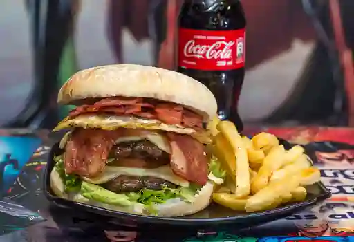 Combo Hamburguesa Mega Burger
