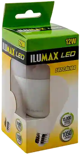 Ilumax Bombillo Led 12W Luz Cálida E27