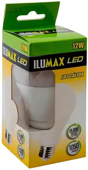 Ilumax Bombillo Led 12W Luz Cálida E27