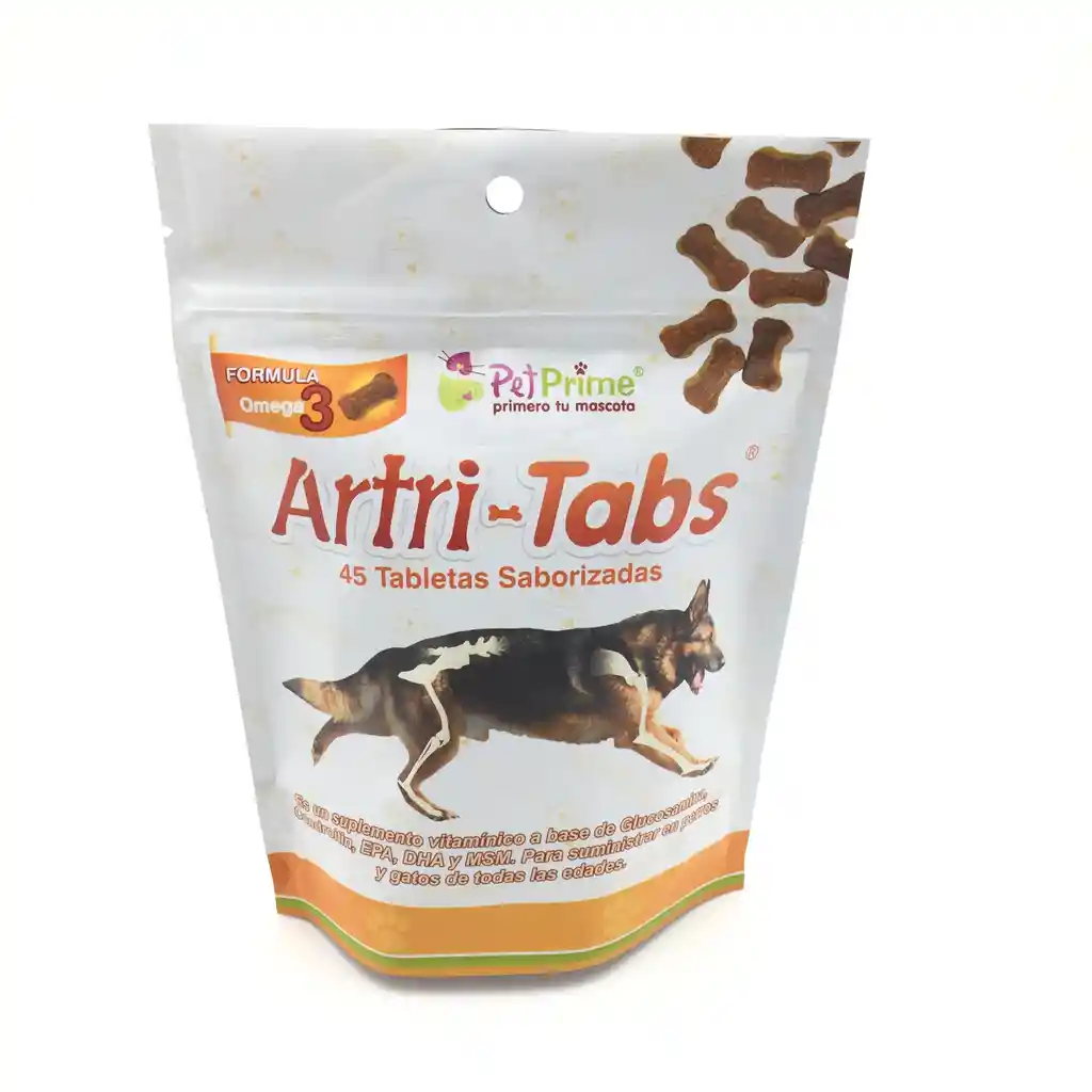  Artri-Tabs Tabletas Saborizadas para Perror y Gatos