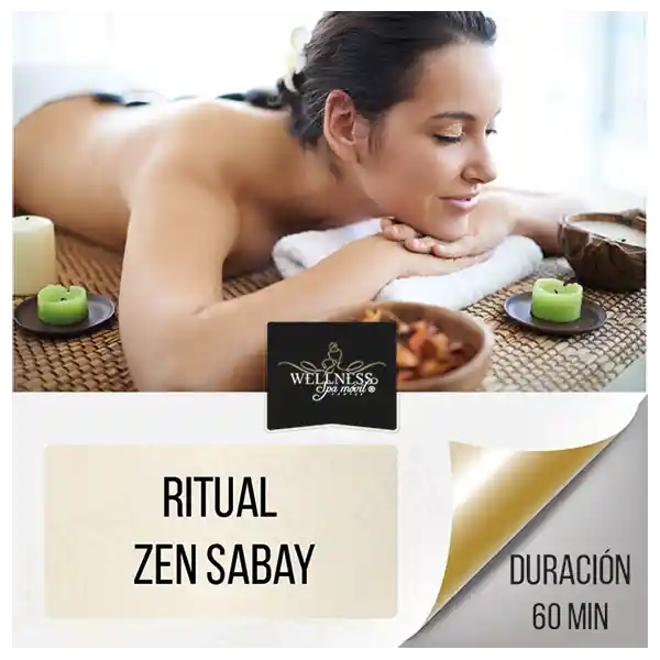 Bono Spa Wellness Spa Movil Center para Ritual Zen Saba