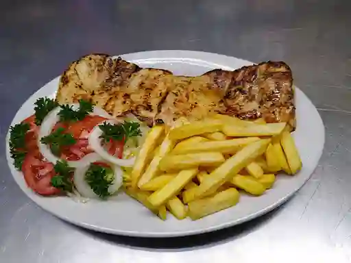 Pollo a la Plancha + Papas Francesas