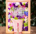 Blueberries, Fresas, Crema de Coco