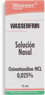 Wasserfrin Solución Nasal (0.025 %)