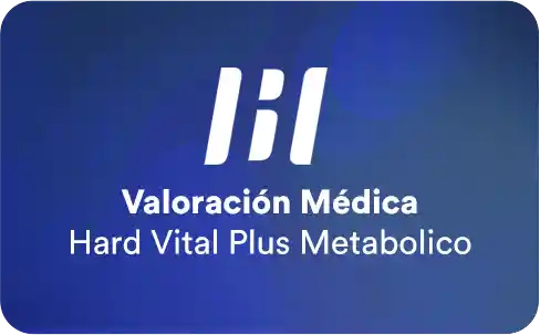 Valoracion medica Hard Vital Plus Metabolico