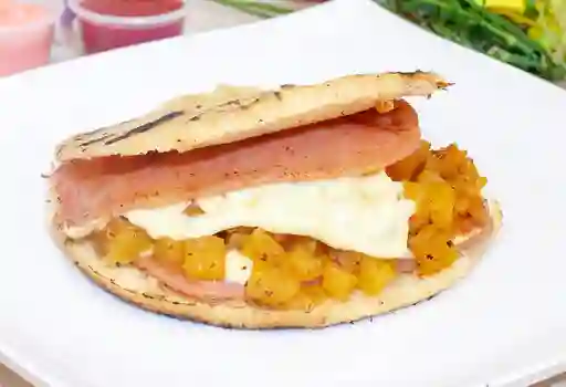 Arepa Hawaiana