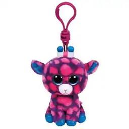 Beanie Boos Peluche Clips Jirafa Rosa X1Und