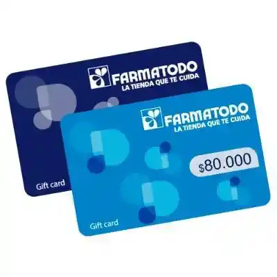 Gift Card Farmatodo 80.000