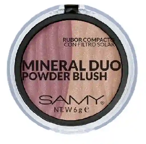 Samy Rubor Compacto Mineral Duo Powder Blush