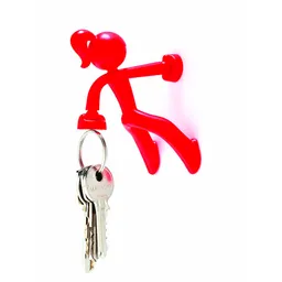 Porta llaves magnético mujer rojo