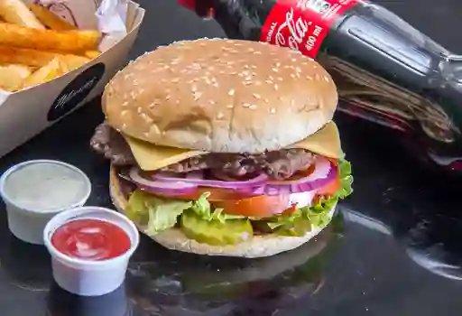 Combo Hamburguesa Gringa