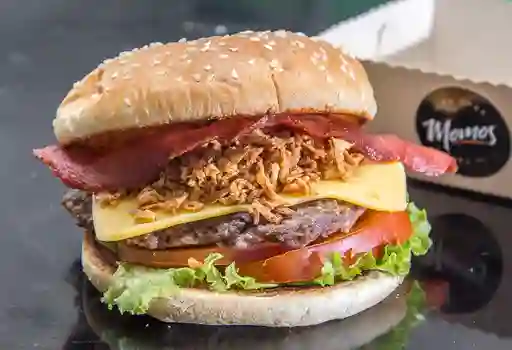 Hamburguesa Crispy Onions