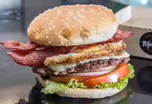 Hamburguesa Huevo y Tocino