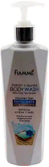 Fiamme Jabón Líquido Exfoliante 400Ml