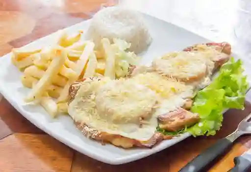 Combo Pechuga Gratinada