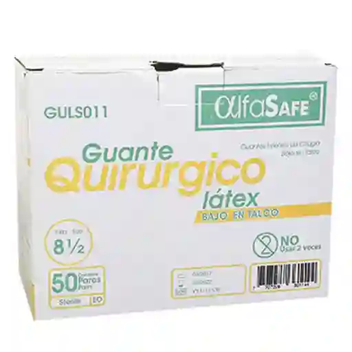Alfa Safe Guante Cirugia