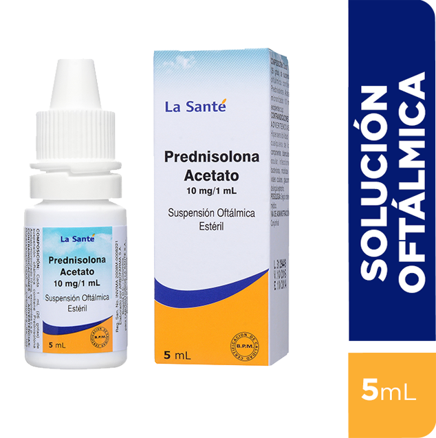 La Santé Prednisolona Acetato Solución Oftálmica mg Precio Rappi